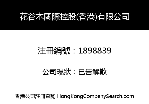 Huagumu International Holdings (Hongkong) Co., Limited