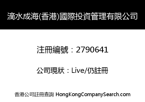 DSCH (HK) International Investment Management Co., Limited