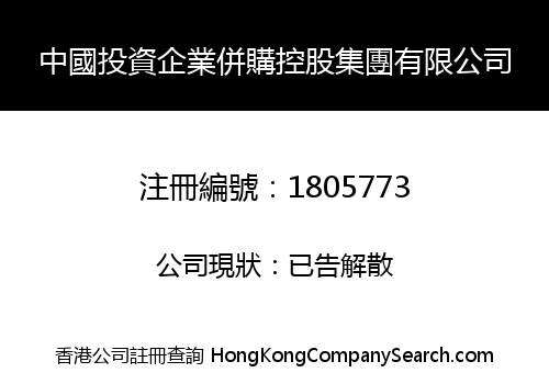 中國投資企業併購控股集團有限公司