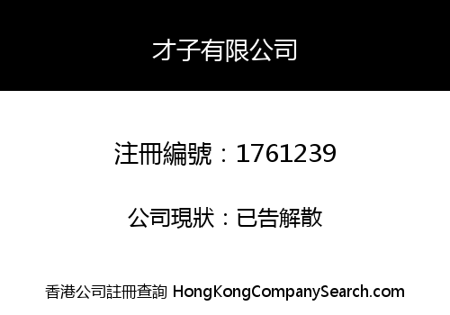 才子有限公司