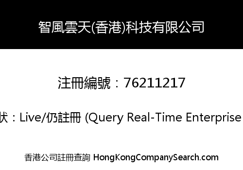 智風雲天(香港)科技有限公司