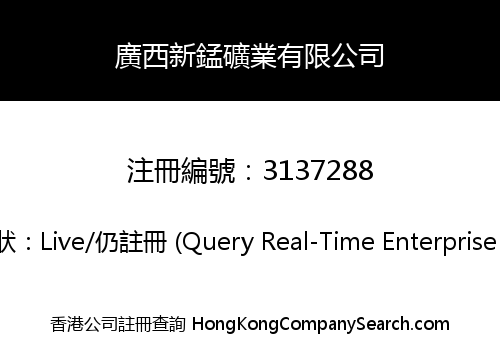 廣西新錳礦業有限公司