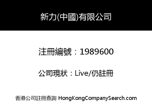 新力(中國)有限公司
