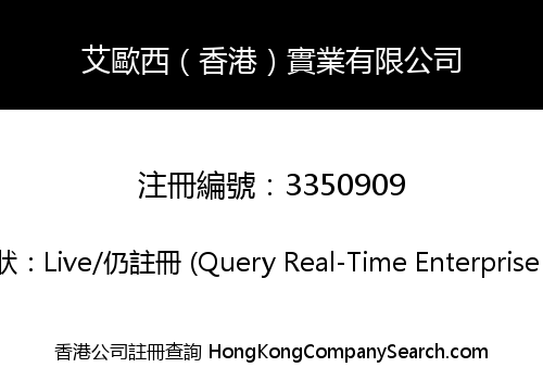 AIOXI (HK) INDUSTRIAL CO., LIMITED