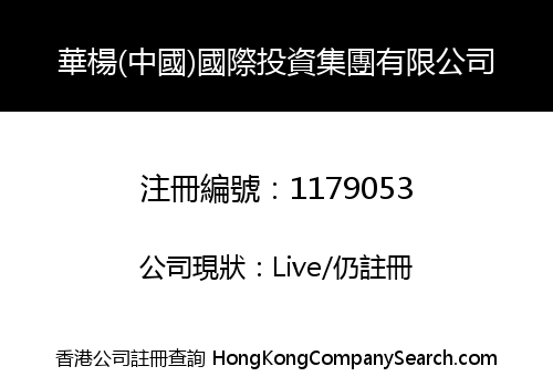 華楊(中國)國際投資集團有限公司