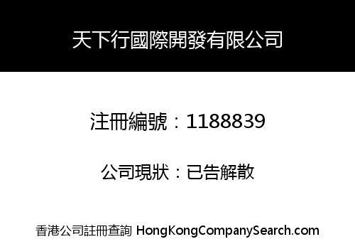 天下行國際開發有限公司