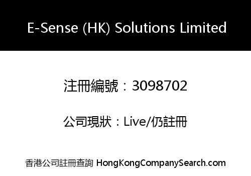 E-Sense (HK) Solutions Limited