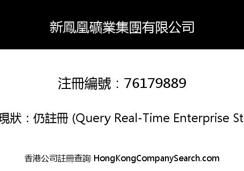 NEW PHOENIX (H K) MINING GROUP COMPANY LIMITED